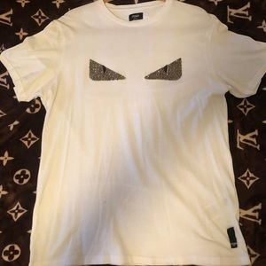 Good Condition Authentic Fendi Bug Eyes Shirt! Size XXL